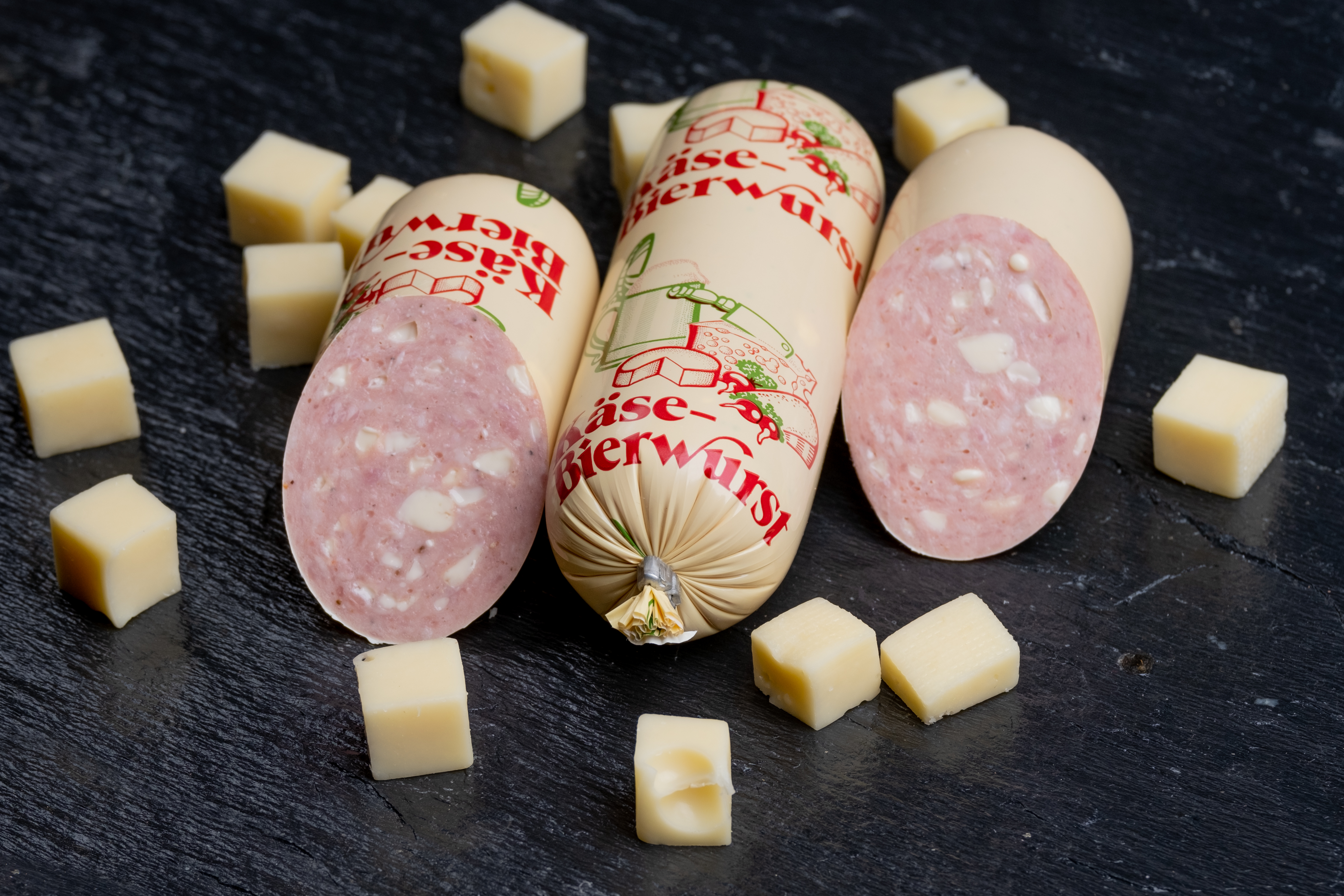 Käse-Bierwurst