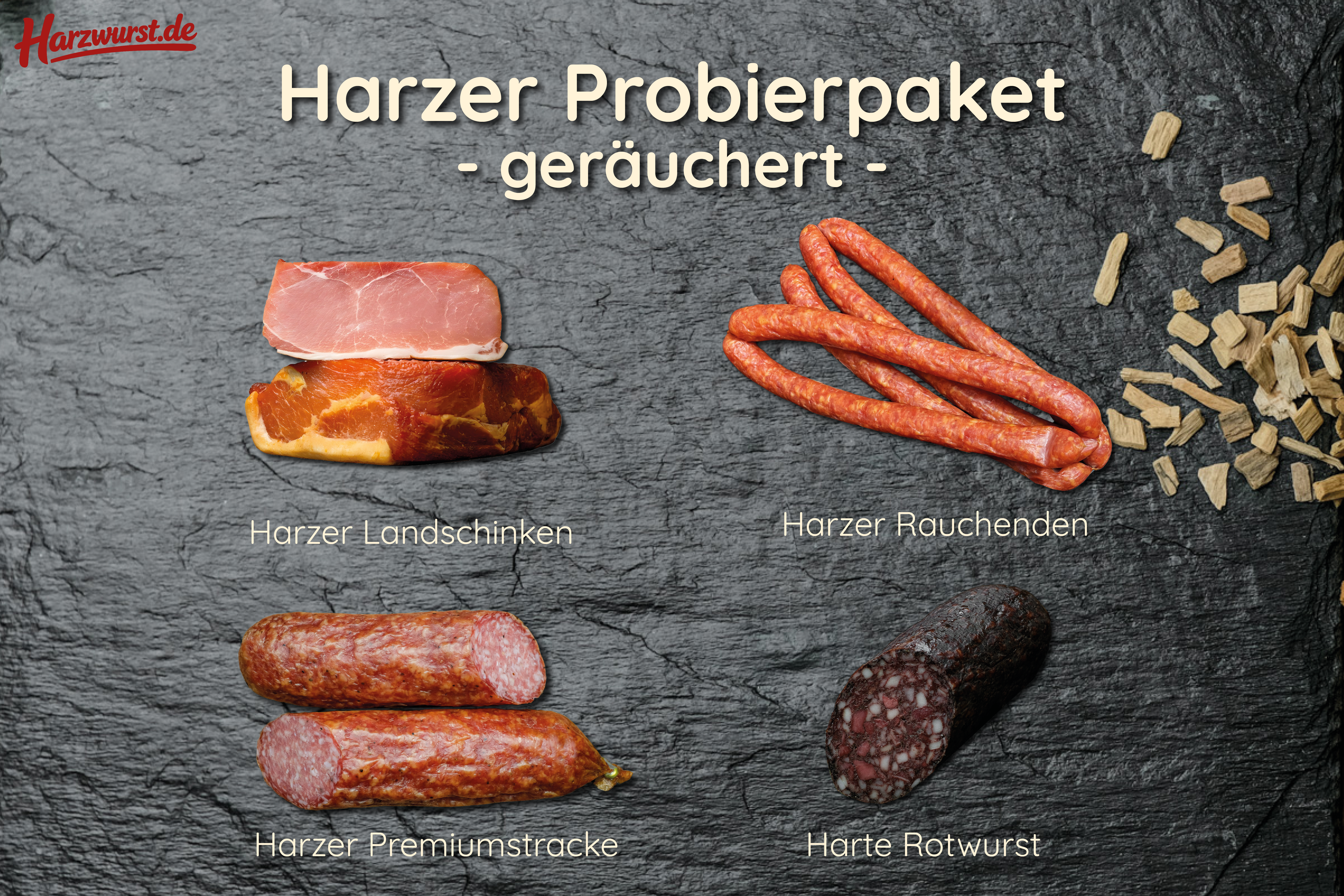Harzer Probierpaket geräuchert