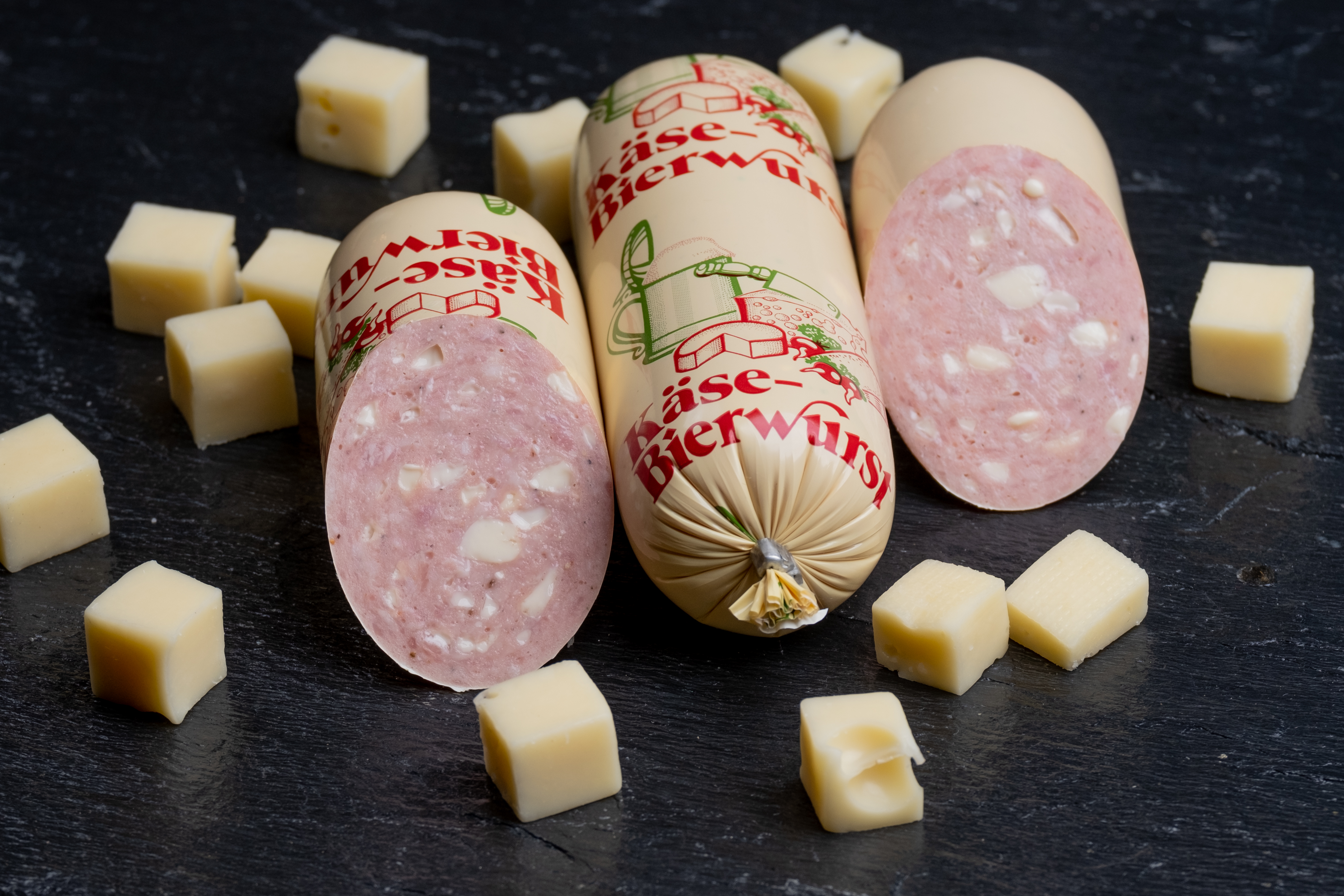 Käse-Bierwurst